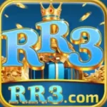 Two players enjoying RR7 Game on their smartphones with jackpot icons and coins in a colorful gaming background.